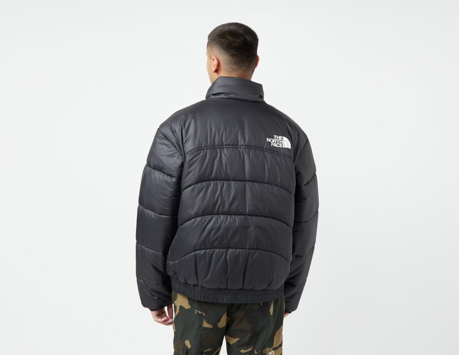 ז\'קט אלמנטים מודפס 2000 שחור הפנים הצפוני