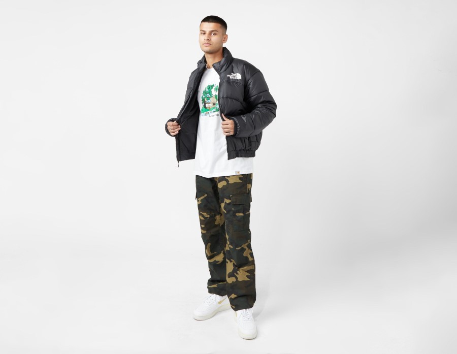 ז\'קט אלמנטים מודפס 2000 שחור הפנים הצפוני