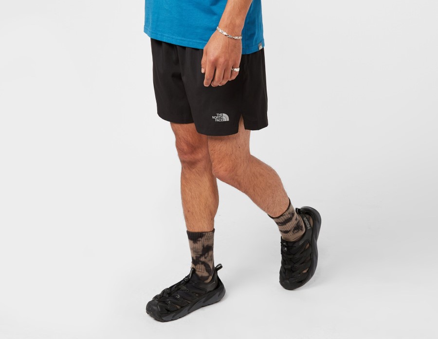 גברים מכנסיים קצרים 24/7 שחורים את הפנים הצפוני