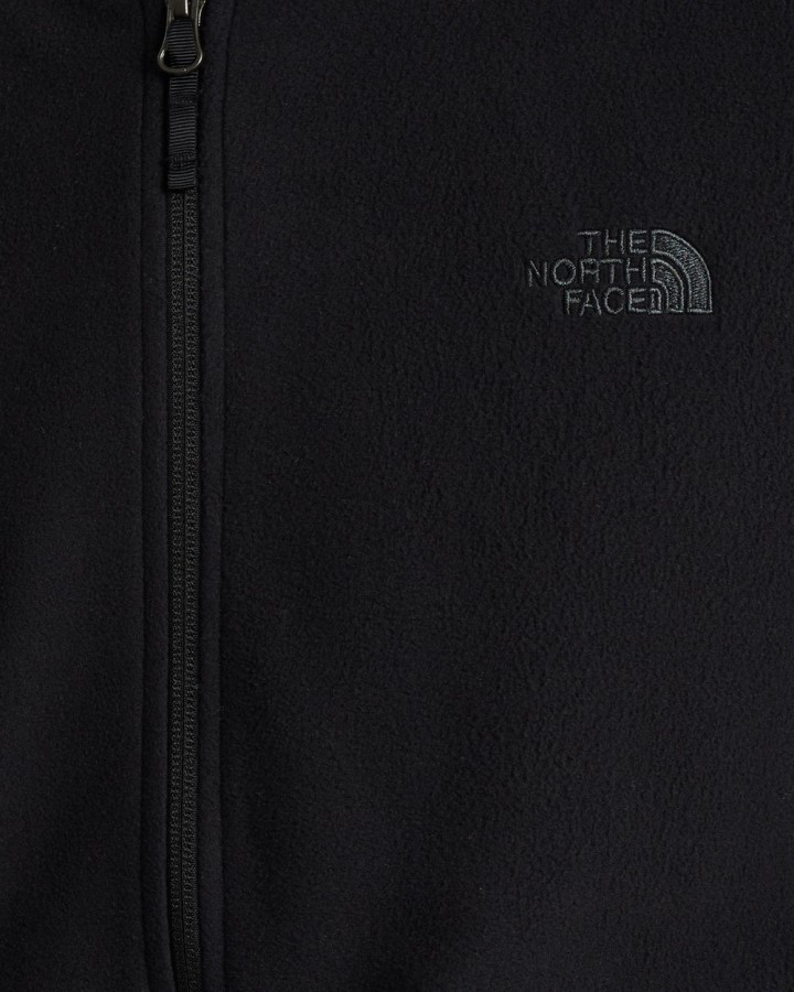 Tka Glacier מעיל רוכסן מלא The North Face שחור ושחור