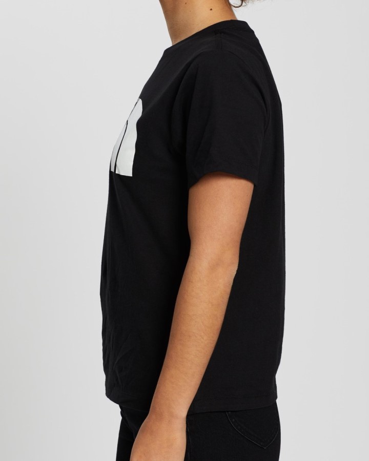 שחור Ss חצי כיפה כותנה חולצה הצפון