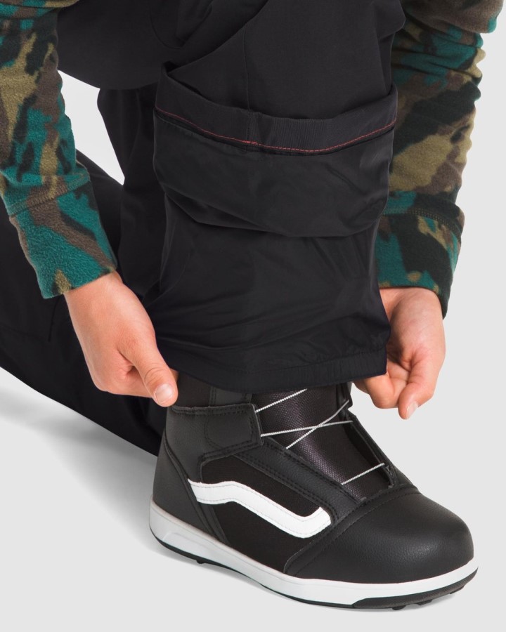 The North Face חופש מכנסיים מבודדים ילדים שחורים