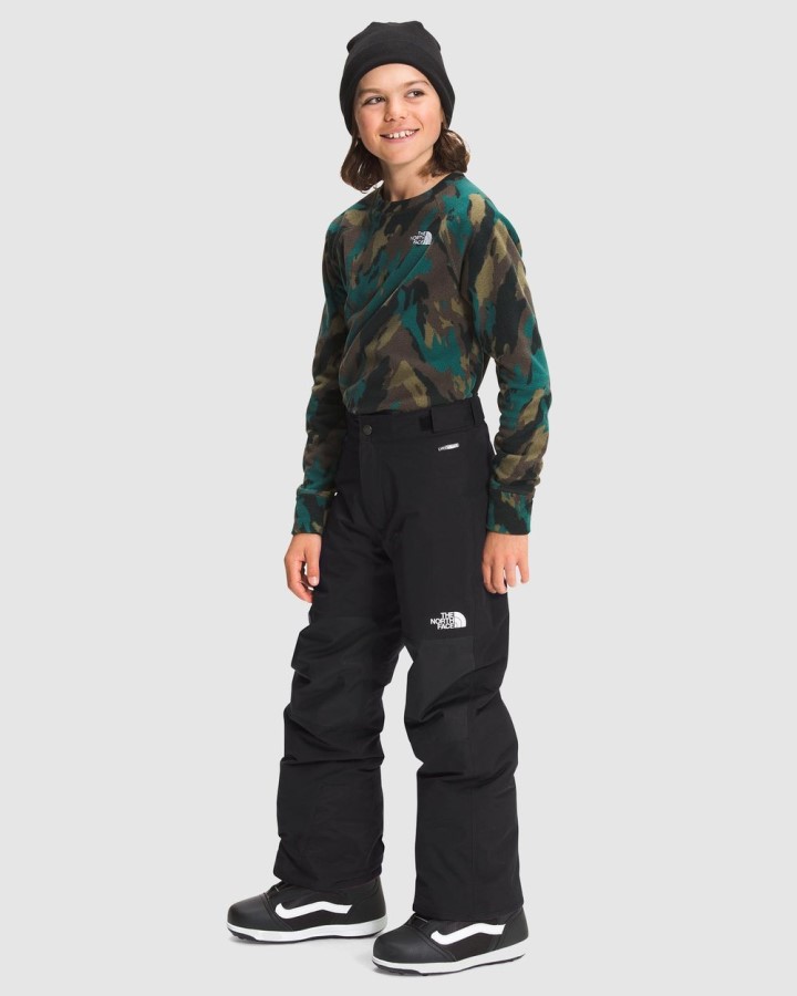 The North Face חופש מכנסיים מבודדים ילדים שחורים