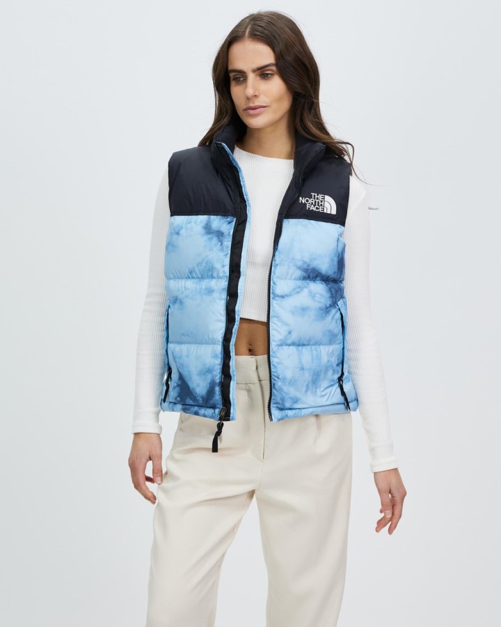 1996 אפוד רטרו Nuptse The North Face בטא כחול