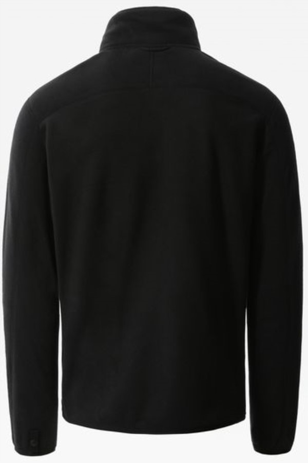 Glacier Full Zip פליס הפנים הצפוני שחור