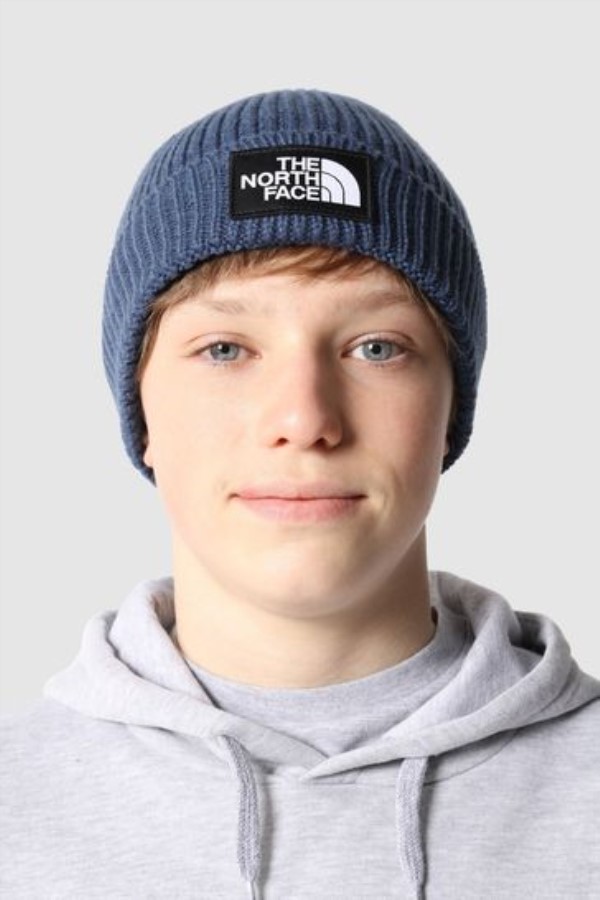 ילדים כחולים Tnf תיבת לוגו אזוק כפת הצפון