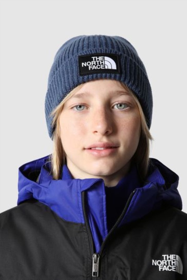 ילדים כחולים Tnf תיבת לוגו אזוק כפת הצפון