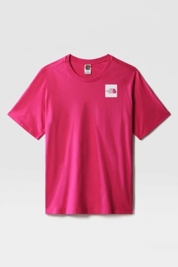 ורוד רגוע החבר חולצת טריקו משובחת הפנים הצפונית