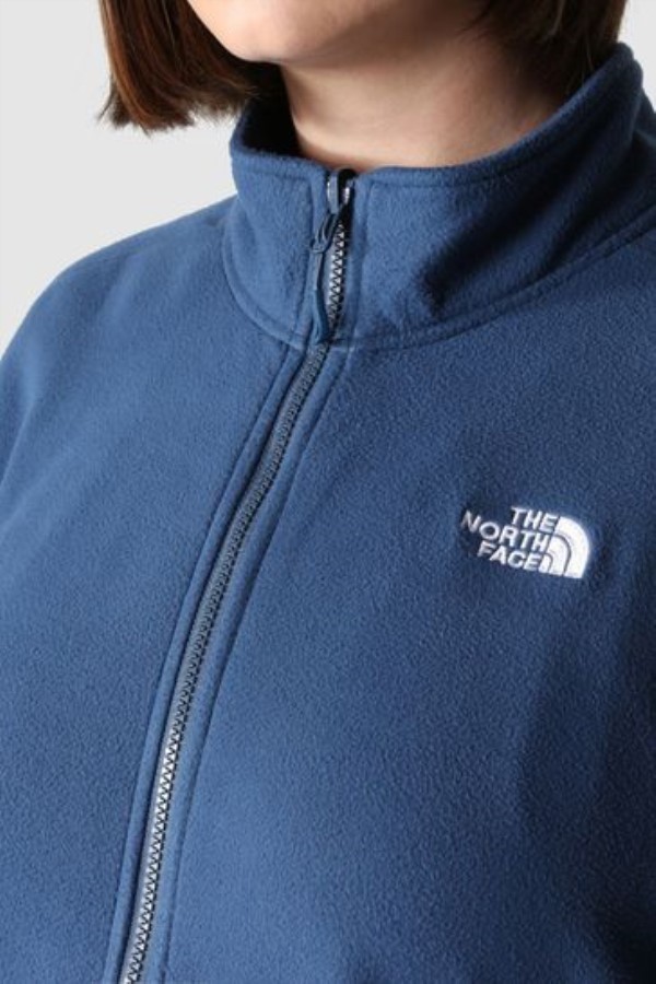 פלוס סייז Blue Glacier Full Zip Fleece החזית הצפונית