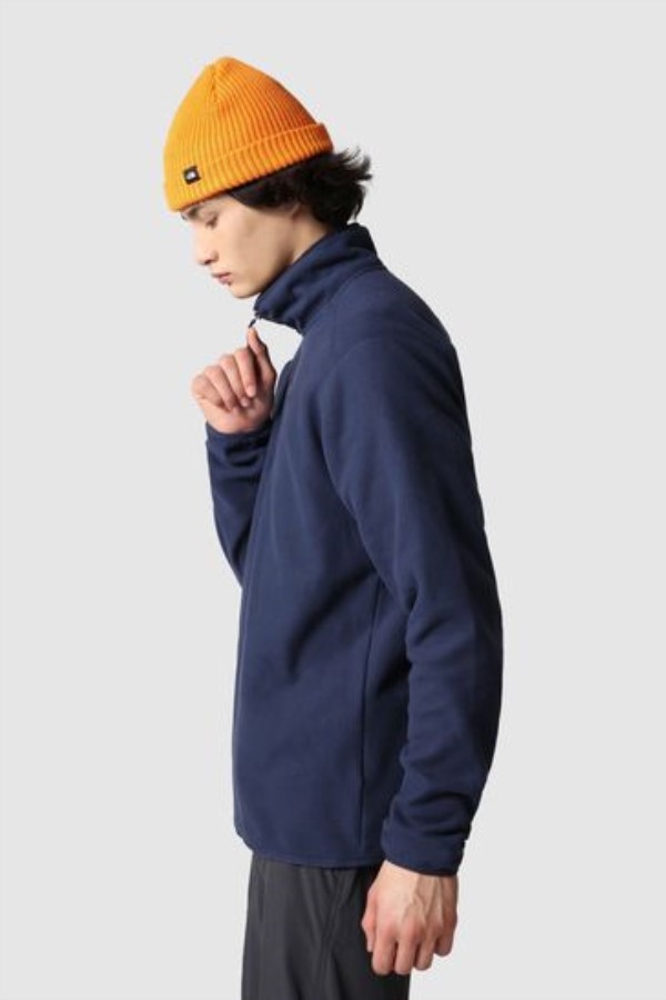 ה-North Face כחול 100 Glacier Quarter Fleece
