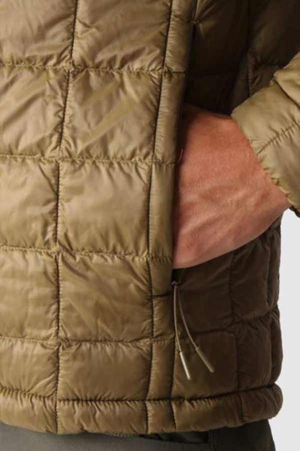 ז\'קט קפוצ\'ון ירוק Thermoball 2.0 The North Face