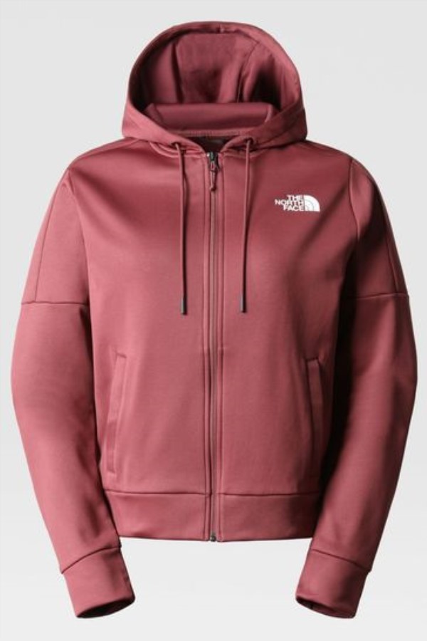 קפוצ'ון קפוצ'ון עם רוכסן מלא אדום Reaxion