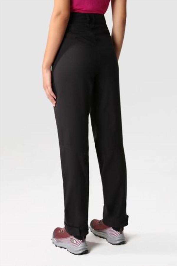 החזית הצפונית לנשים או מכנסיים שחורים עגולים