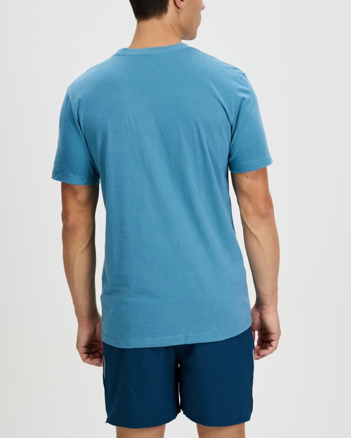 חצי כיפה Ss טי הצפון פנים סערה כחולה