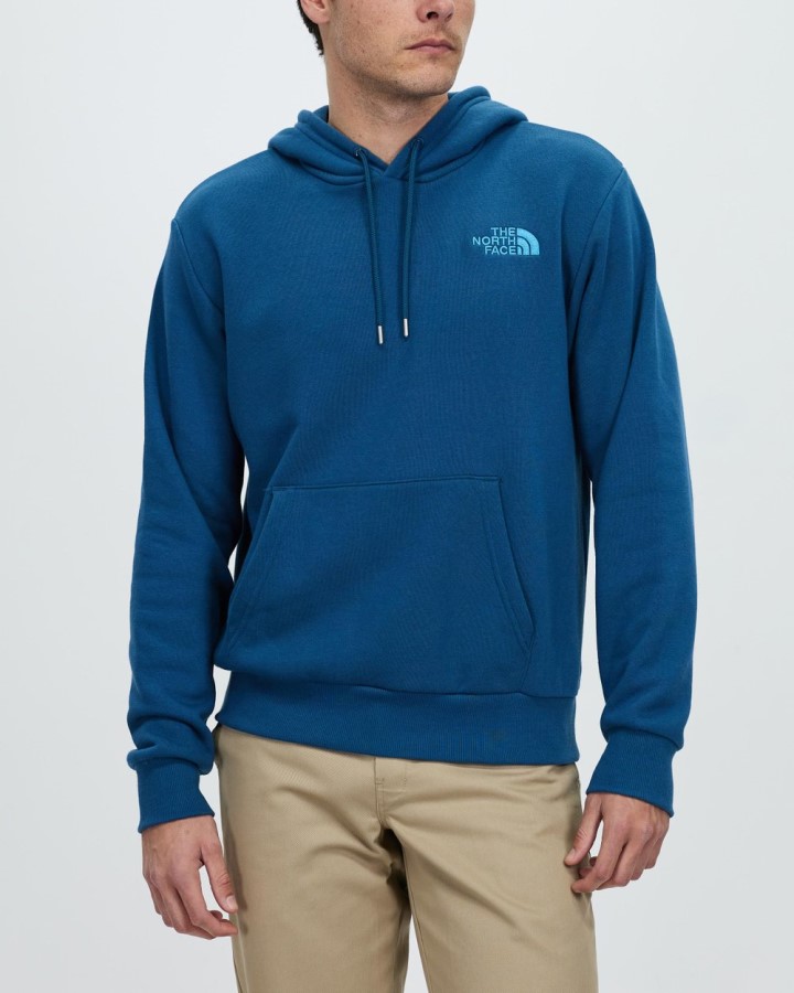 קפוצ'ון לוגו פשוט כחול הפנים הצפוני