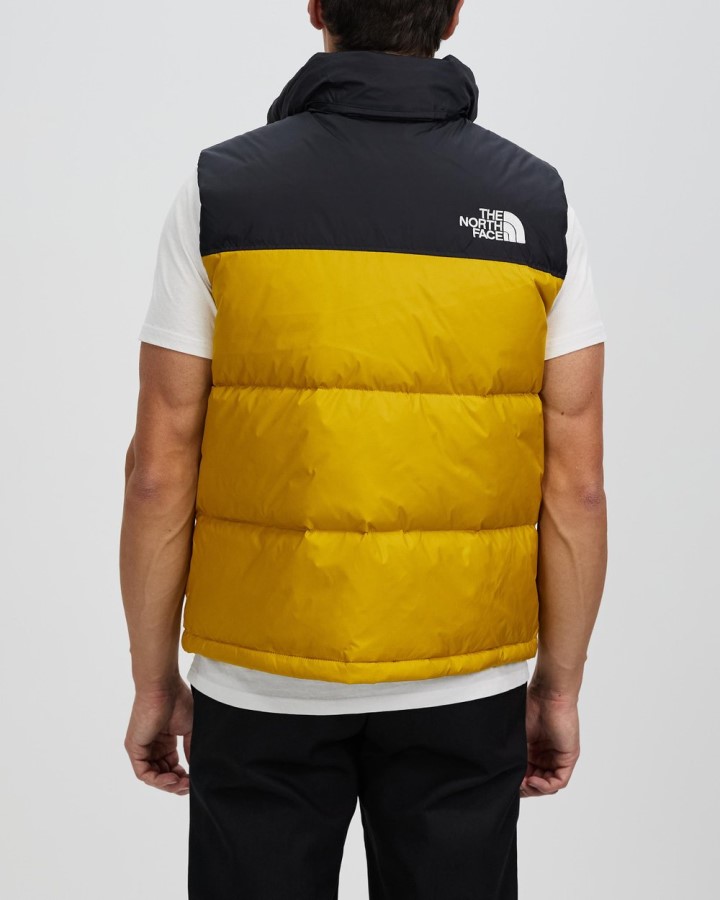 1996 אפוד נפטס רטרו הצפון פנים Arrowwood צהוב