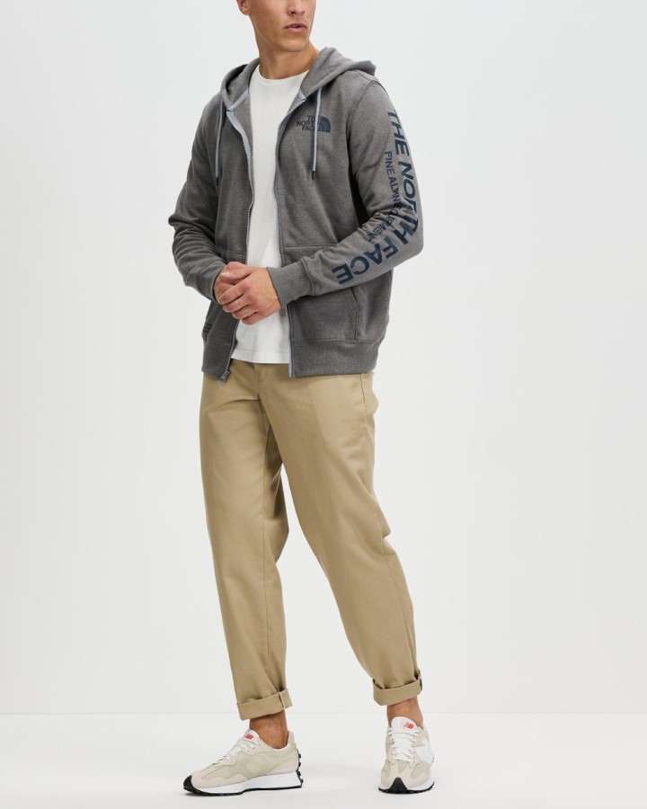 קפוצ\'ון גריי The North Face Proud Full Zip