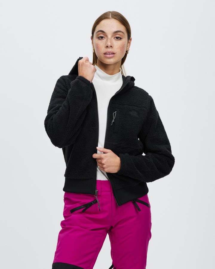 קפוצ\'ון קפוצ\'ון צמר פליסה Dunraven שחור ה-North Face