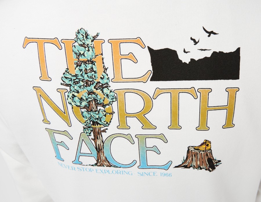 קפוצ\'ון גרפי עונתי לבן החזית הצפונית