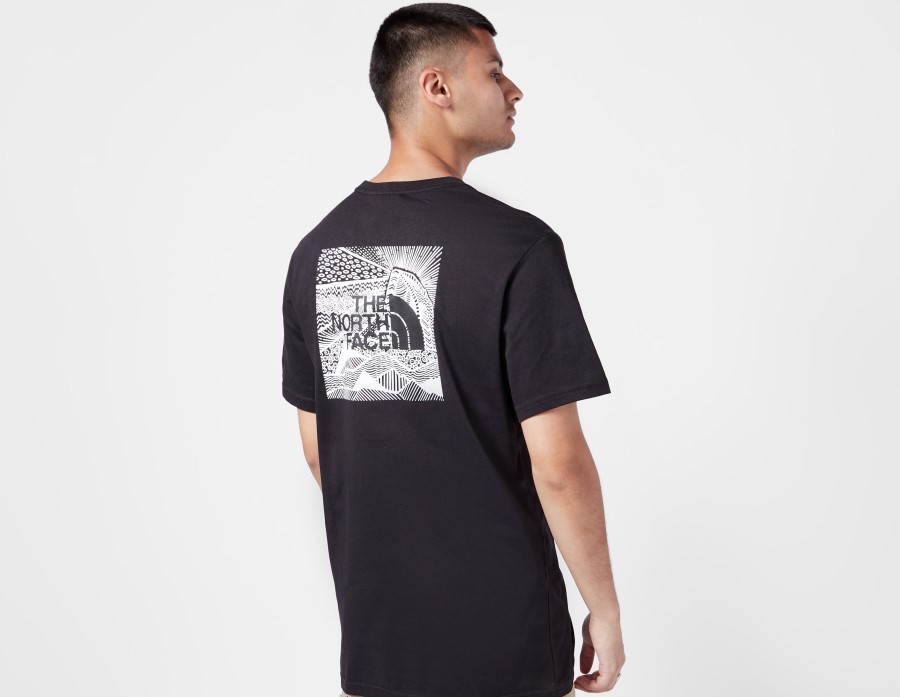 חולצת טריקו חגיגת קופסא אדומה שחורה