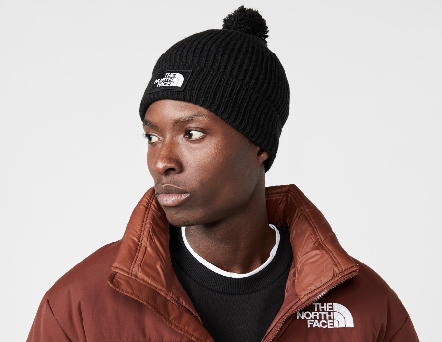 The North Face Tnf Box Pom Beanie שחור