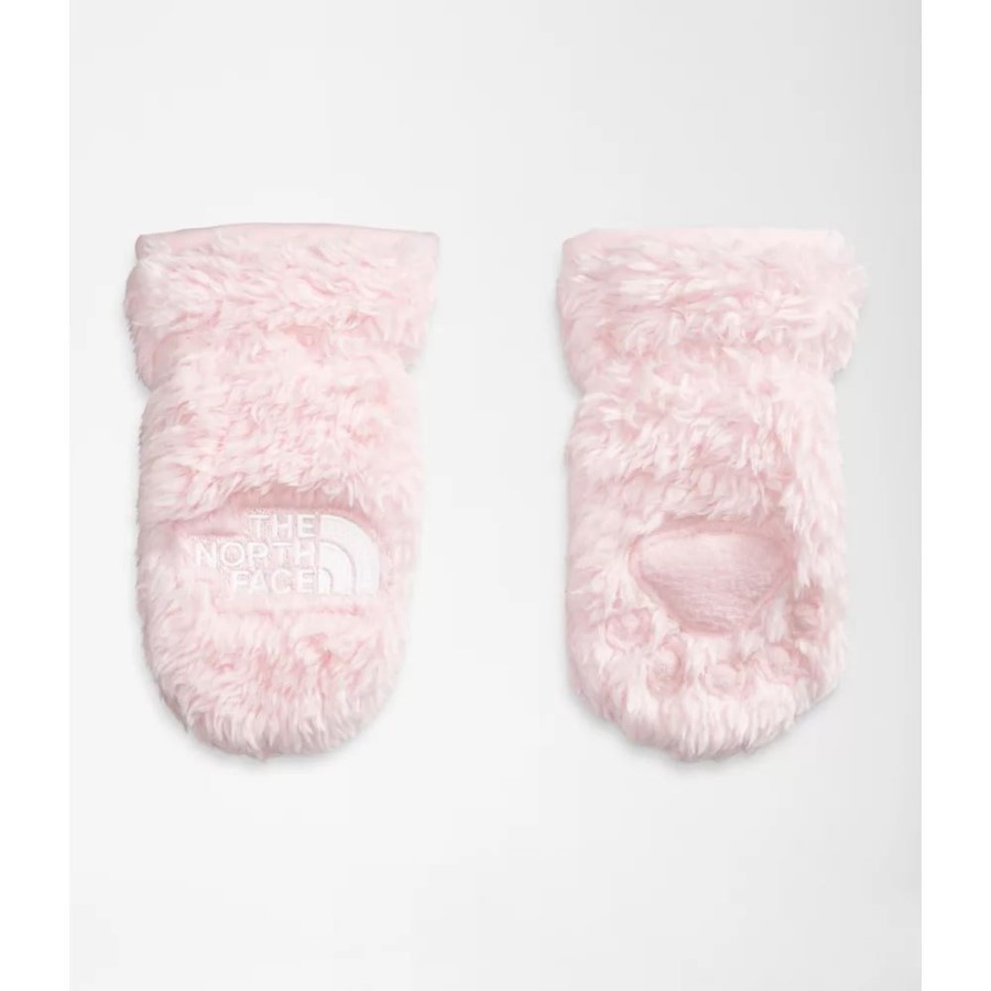 בייבי דוב סואב אוסו כפפות הצפון פרצוף ורוד