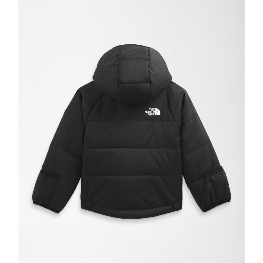 מעיל ברדס פריטו הפיך לתינוק שחור הפנים הצפוני