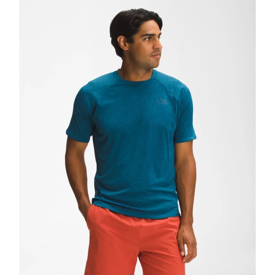 באנף כחול גברים גדול אורן שרוולים קצרים צוות הצפון פנים