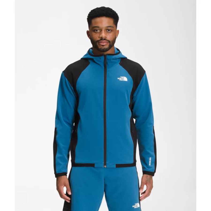 Banff Blue Men Tekware קפוצ'ון מלא Zip The North Face