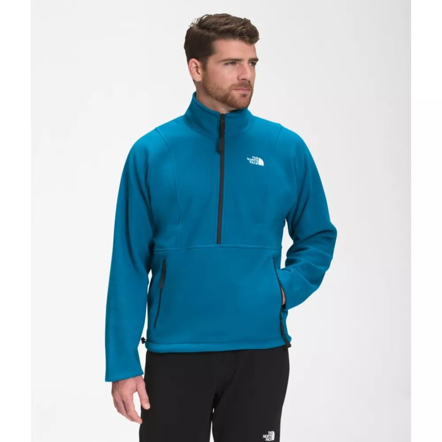 Banff Blue Men Tka Attitude Zip Fleece The North Face