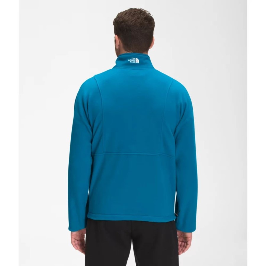 Banff Blue Men Tka Attitude Zip Fleece The North Face