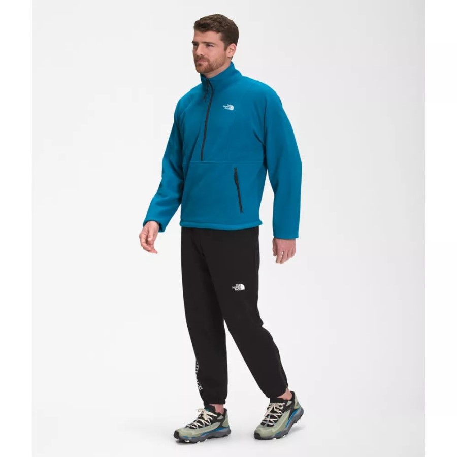 Banff Blue Men Tka Attitude Zip Fleece The North Face