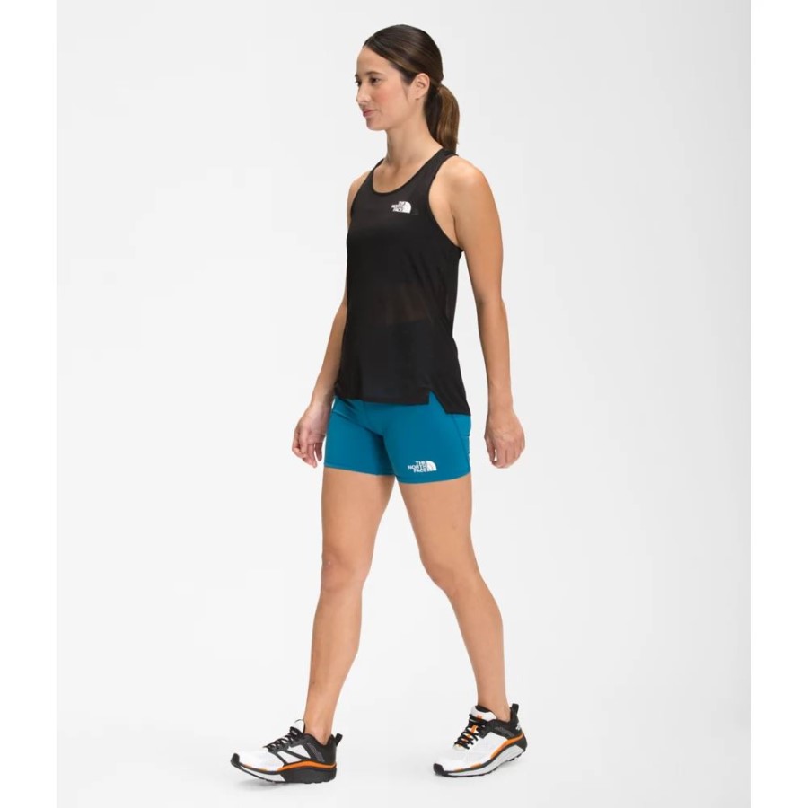 Banff Blue The North Face נשים Movmynt 5 מכנסיים קצרים צמודים