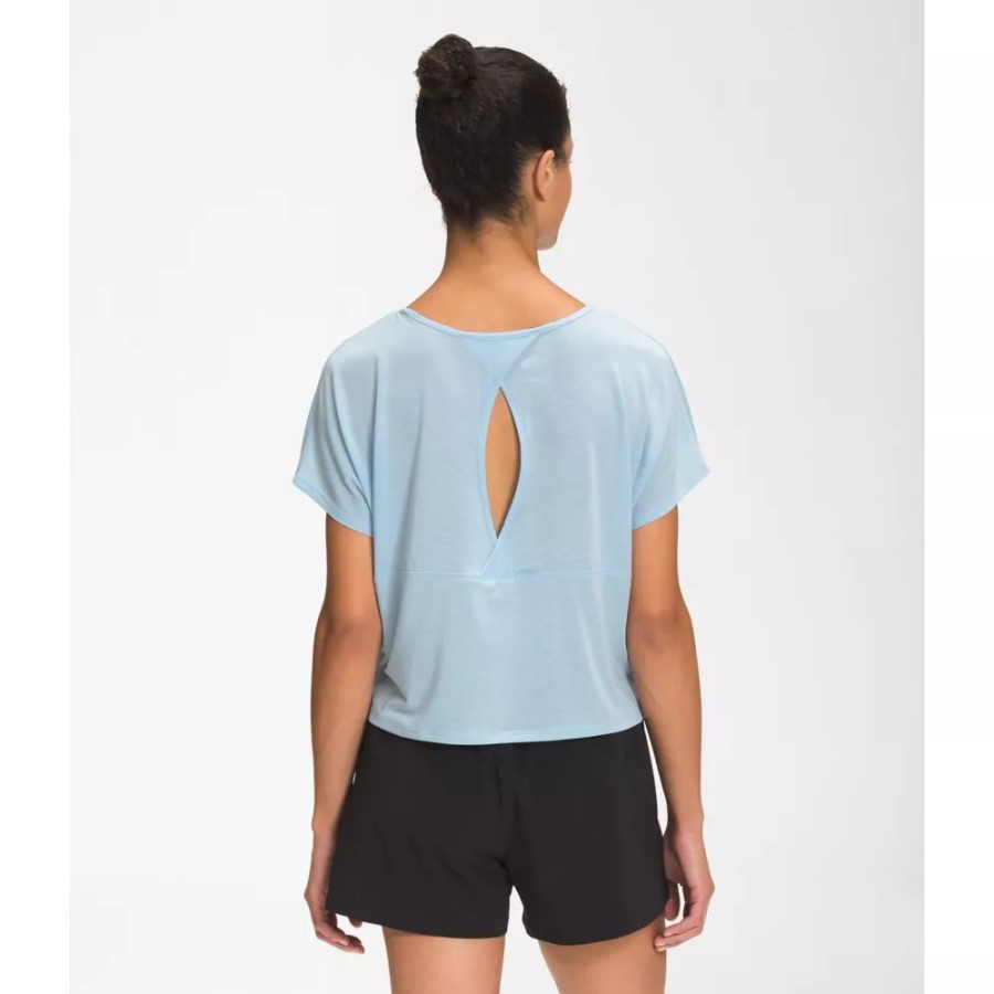 נשים כחולות בטא לשוטט עם שרוולים קצרים בגב הצפוני