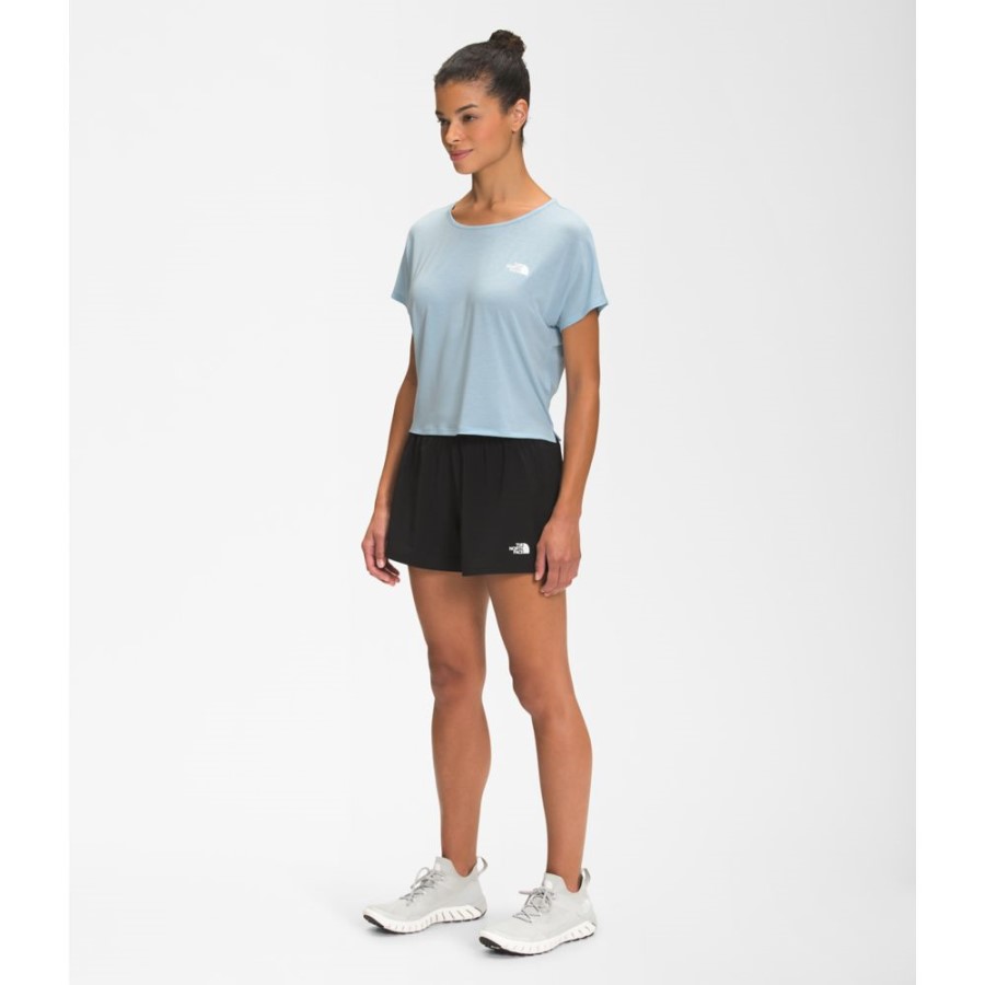 נשים כחולות בטא לשוטט עם שרוולים קצרים בגב הצפוני