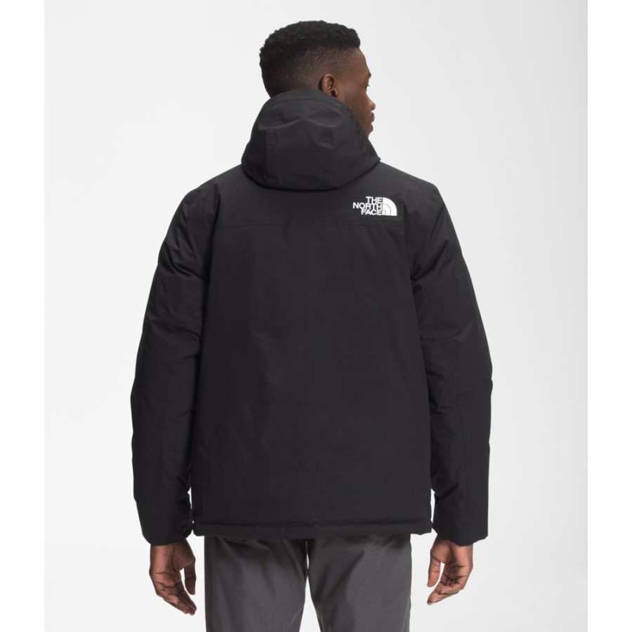 Black The North Face גברים ברוש ​​פארקה