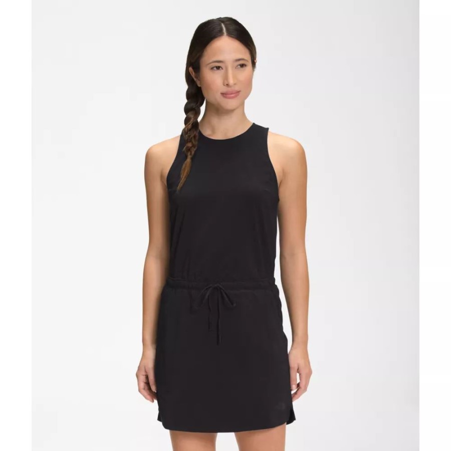 Black The North Face נשים לא מפסיקות ללבוש שמלת הרפתקאות