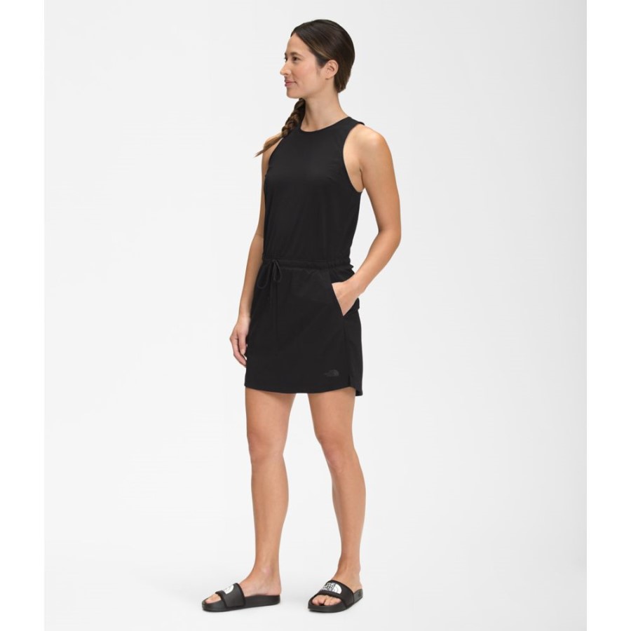 Black The North Face נשים לא מפסיקות ללבוש שמלת הרפתקאות