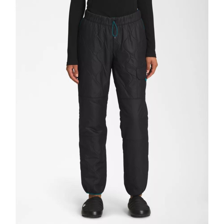 Black The North Face נשים מכנסיים מלכותיים קשת