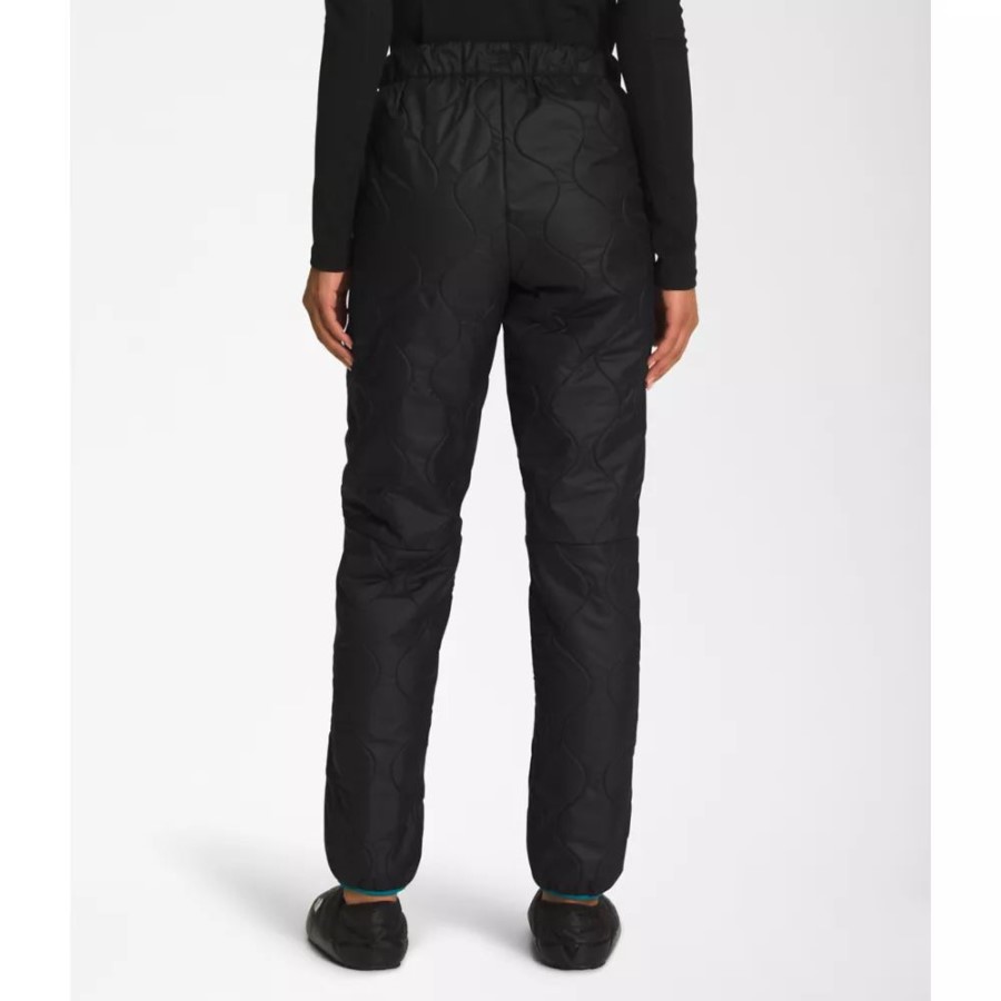 Black The North Face נשים מכנסיים מלכותיים קשת