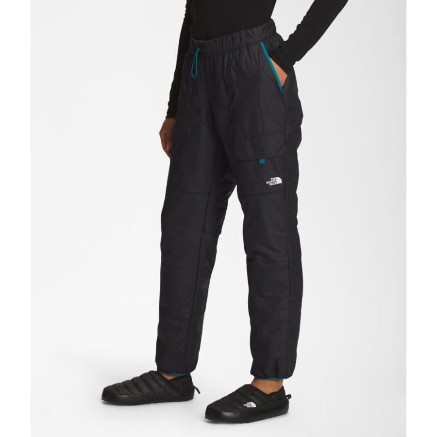 Black The North Face נשים מכנסיים מלכותיים קשת