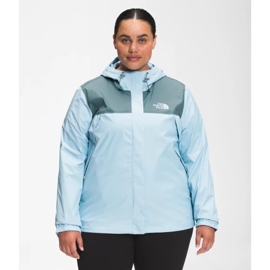 Blue Beta Blue The North Face נשים פלוס ז'קט אנטורה