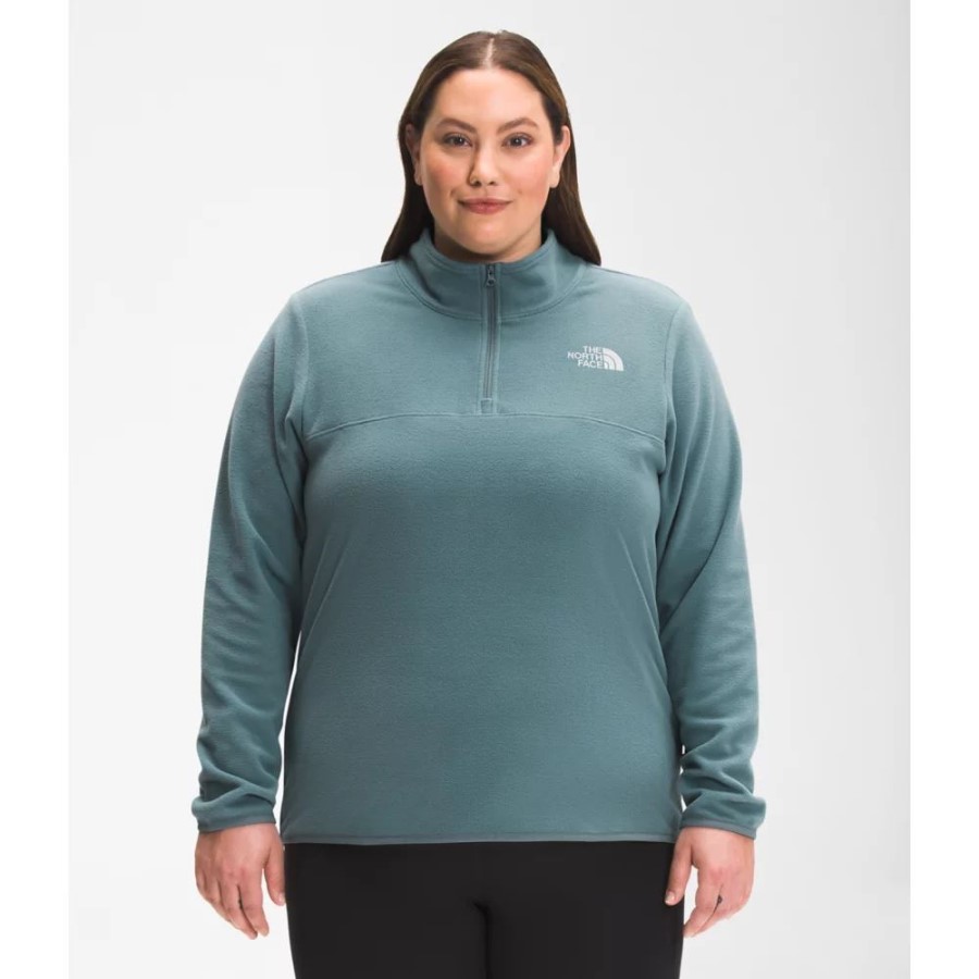 Blue The North Face נשים פלוס Tka Glacier Zip