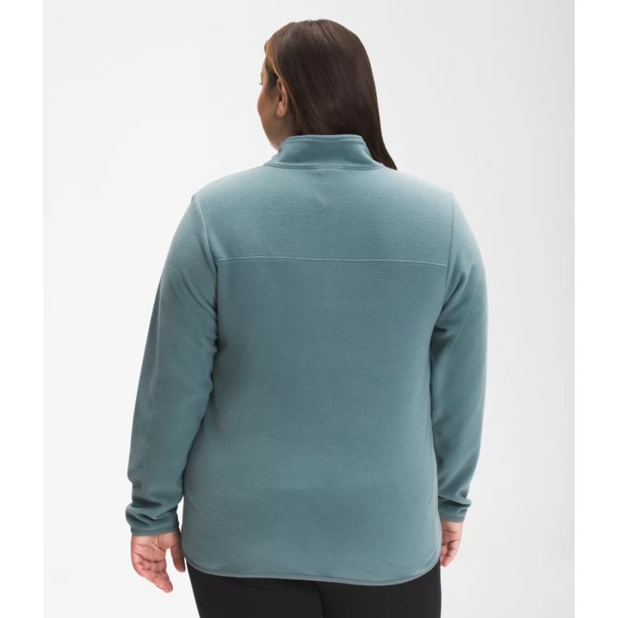 Blue The North Face נשים פלוס Tka Glacier Zip