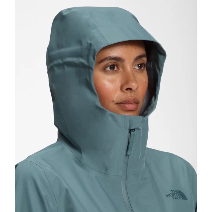 נשים כחולות Dryzzle ז\'קט לייט עתיד The North Face חדש