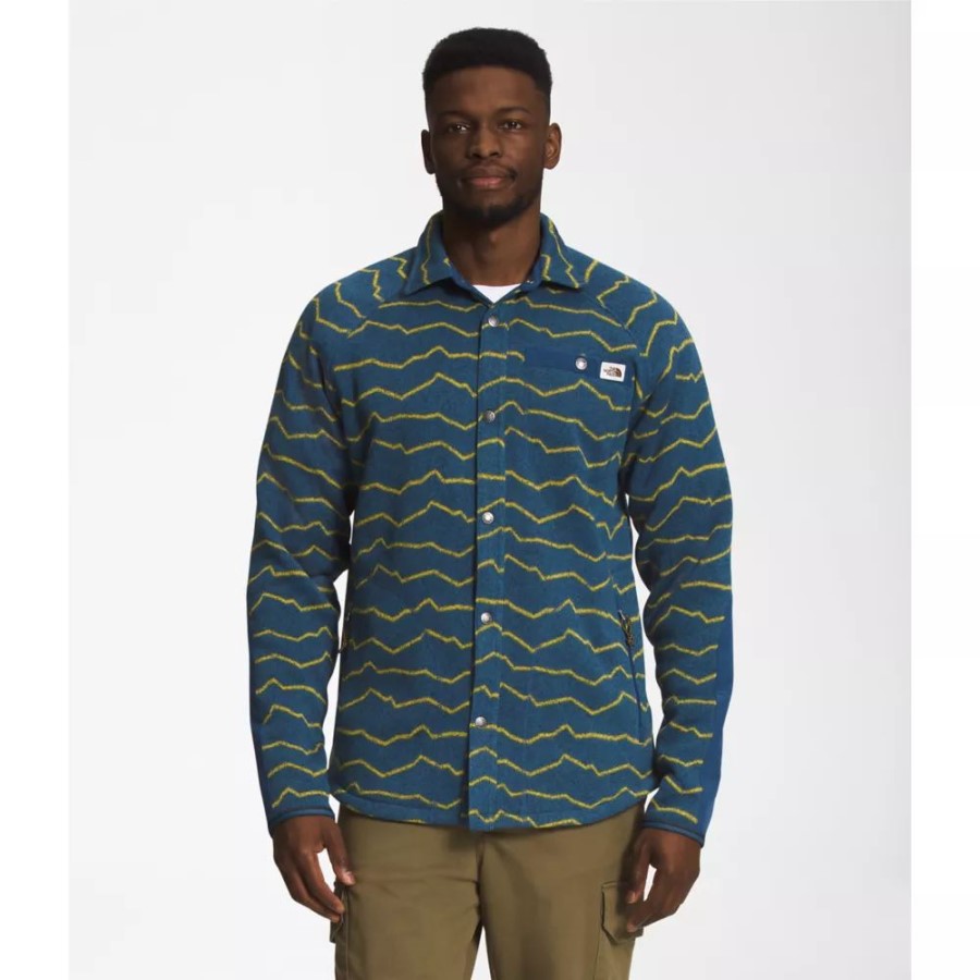 גברים בראוניז מודפס Gordon Lyons Shacket The North Face