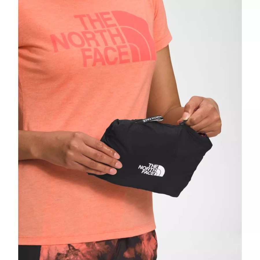 Coral Sunrise The North Face מעיל הידרנלין מודפס באורך 2000??25
