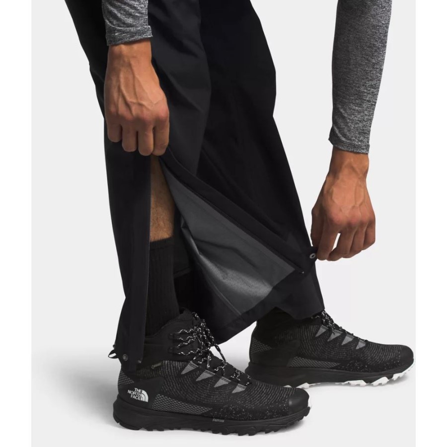 Dryzzle Futurelight מכנסיים מלאים עם רוכסן שחור את הצפון פנים