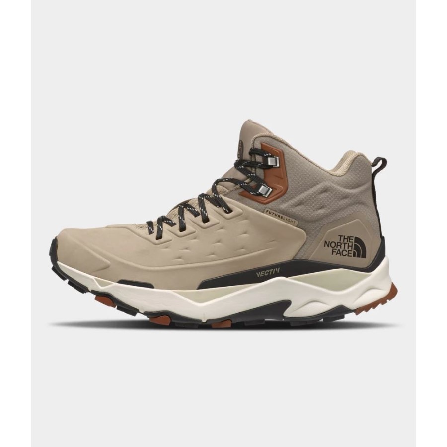 מגפי עור שחורים פשתן Ectiv Exploris Mid Futurelight The North Face