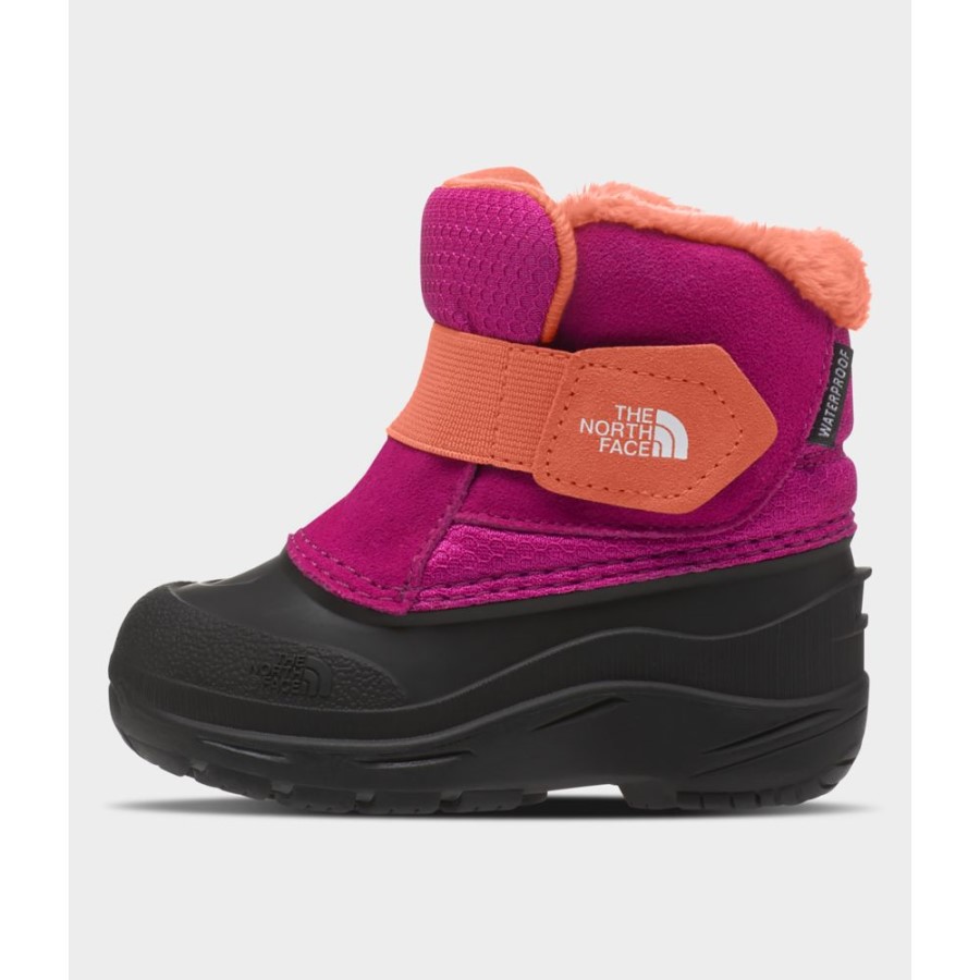 Fuschia Pink The North Face מגפיים לפעוט Alpenglow Ii